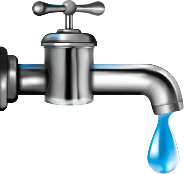 Water Dripping From a Faucet Water Dripping From a Faucet