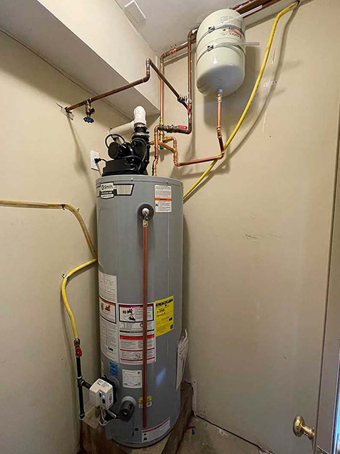 tank water heater upgrades Stamford, CT