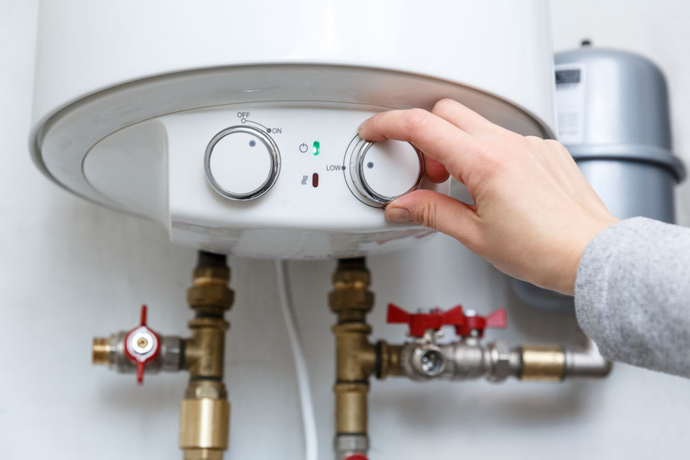 a water heater thermostat a water heater thermostat
