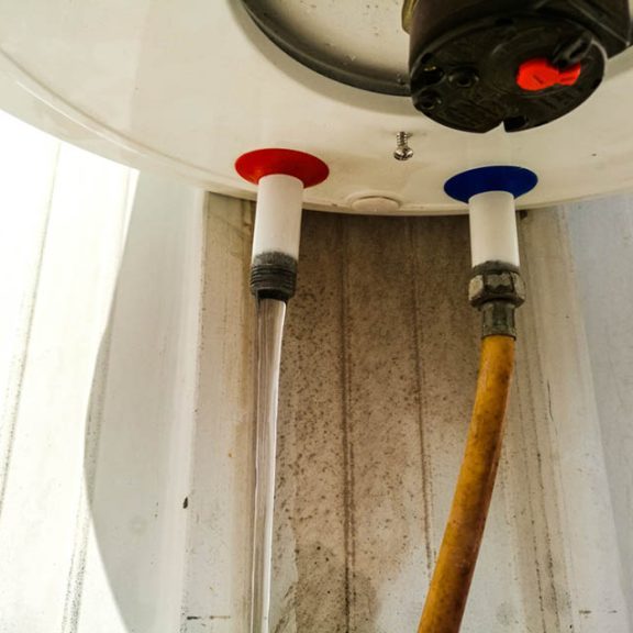 Leaking water heater