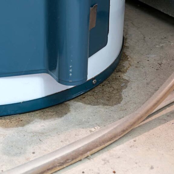 leaking water heater tank