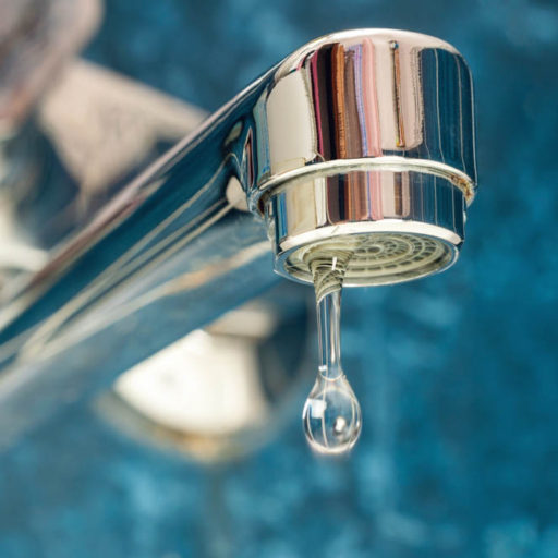 leaky pipe or faucet