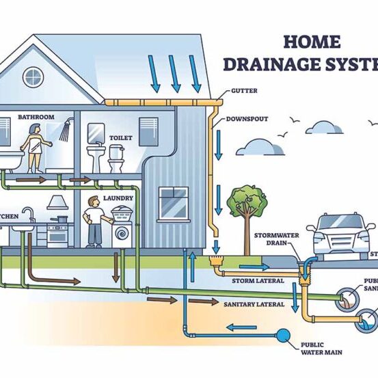 plumbing system layout