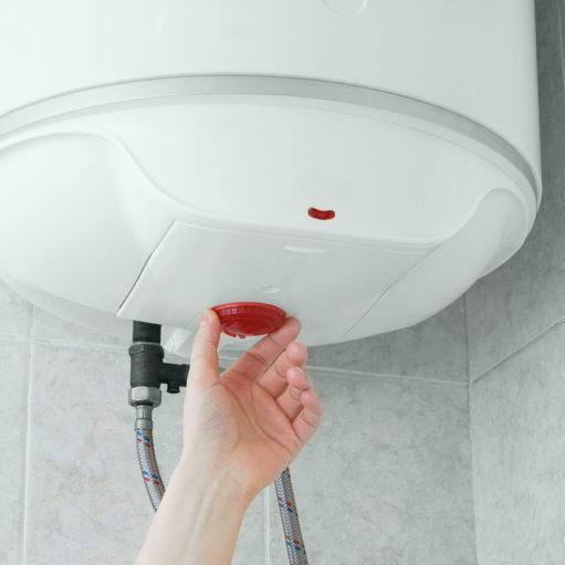 Setting thermostat on water heater Wilton, CT