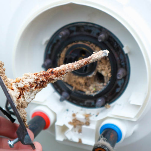 Corroded anode rod Darien, CT